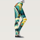 Search for abstract leggings Sea
