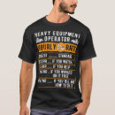 Search for heavy equipment tshirts Sayings