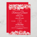 Search for floral rehearsal dinner invitations Modern