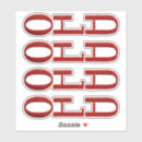 Search for red brick stickers Old