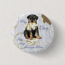 Search for rottweiler round badges Rottie