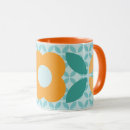 Search for aqua floral mugs Retro