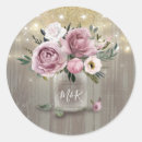 Search for floral mason jar stickers Country