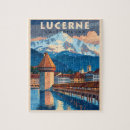 Search for lucerne puzzles Chapel bridge