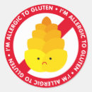 Search for wheat allergy stickers Allergic