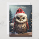 Search for owl christmas cards Cute animals