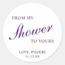 Search for royal purple stickers Elegant