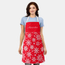 Search for snowflakes aprons Vintage