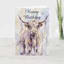 Search for highland cow birthday cards Hairy