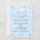 Search for cinderella blue invitations Fairytale