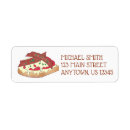 Search for turkey return address labels Brown