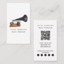 Search for turntable business cards Music producer