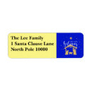 Search for religious christmas return address labels Gold