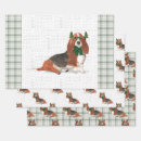 Search for basset hound christmas wrapping paper Pets