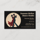 Search for ballroom dancer business cards Professional