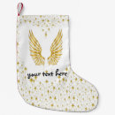 Search for angel christmas stockings White
