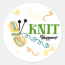 Search for knitting humor stickers Funny