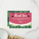 Search for melon thank you cards Tropical