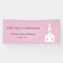 Search for baptism banners First holy communion