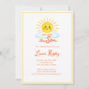 Search for vertical sunshine baby boy shower invitations Minimalist