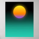 Search for sunset gradient art Retro