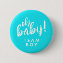 Search for team boy baby shower badges Modern