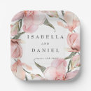 Search for magnolia paper plates Watercolor