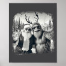 Search for sasquatch posters Santa