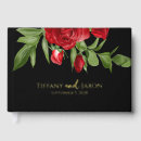 Search for red and black wedding guest books Modern