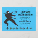Search for karate birthday invitations Sport