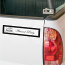 Search for monogram bumper stickers Black and white