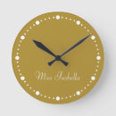 Search for mustard yellow clocks Elegant