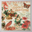 Search for seasons greetings posters Red