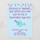 Search for narwhal party invitations Narwhals