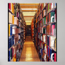 Search for book shelf posters Library