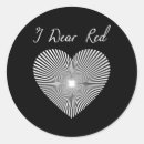 Search for stroke ribbon stickers Red