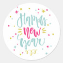 Search for happy new year cute stickers Colourful