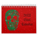 Search for skull calendars Gothic