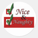 Search for naughty or nice list stickers Merry christmas