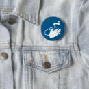 Search for hand sign badges Blue