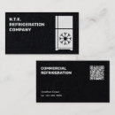 Search for refrigeration business cards Cooling