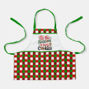 Search for christmas cookie baking aprons Kids