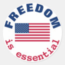 Search for freedom stickers Flag