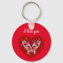 Search for passionate key rings Red