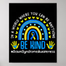 Search for down syndrome awareness posters World