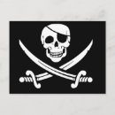 Search for crossbones horizontal postcards Treasure
