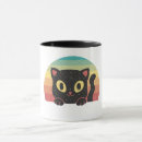 Search for soft kitty mugs Cute cat illustration