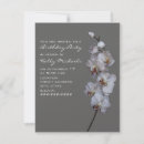 Search for orchid birthday invitations Floral