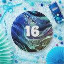 Search for sweet 16 plates Happy birthday