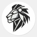 Search for lion head stickers Jungle